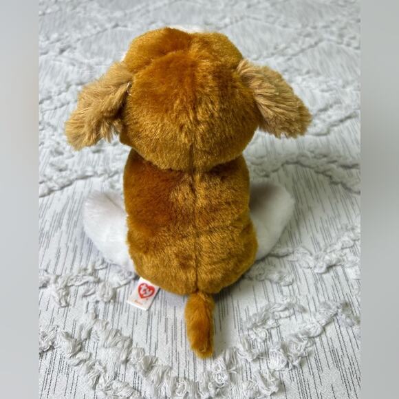 Ty Beanie Barker The Bassett Hound Stuffed Animal Plush Toy 6 Inches - Picture 2 of 5